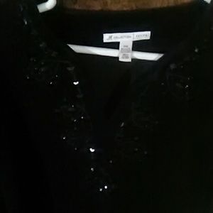 Velour pants and top